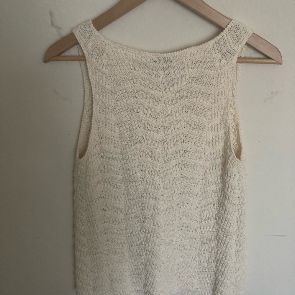 Madewell Crocheted Sweater Tank - Picture 5 of 6
